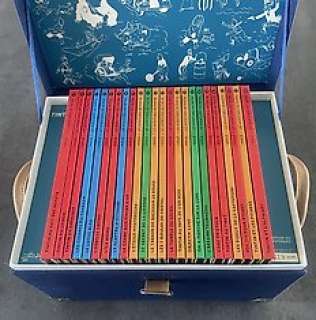 Tintin Coffret Hergé - Edition du Centenaire en couleurs - 24 albums - 1 Coffret - 2007 | Catawiki