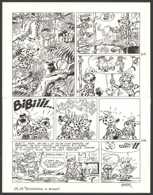Batem | Le Marsupilami - Bienvenido à Bingo ! (T.32) - Planche originale n°11 | Daniel Maghen