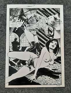 Milo Manara - 1 Original page - Genius - #17 - Splash page - 1970 | Catawiki