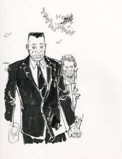 Hirn, Laurent - 1 Original drawing - Le Pouvoir des innocents - Providence en deuil