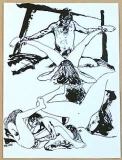 Baudoin, Edmond - 1 Original drawing - Erotique - Couple - 2008 | Catawiki