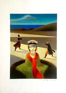 Serio, Andrea - 1 Original colour drawing - Omaggio a Corto Maltese