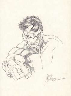 Jeff Johnson | Green Lantern Kyle Rayner Commission - Signed | Anthony’s Comic Book Art