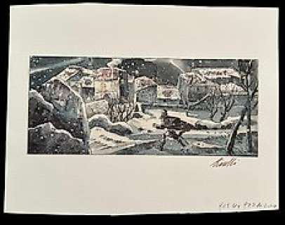 Tisselli, Sergio / Magnus - 1 Original colour drawing - Le avventure di Giuseppe Pignata | Catawiki