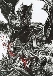 Angel Bazal Original drawing - Batman vs. Joker - Tribute to Lee Bermejo | Catawiki