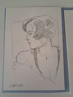 TANINO LIBERATORE - 1 Original drawing - Portfolio - Donna - 2024 | Catawiki