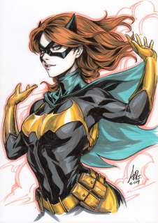 Artgerm , Stanley Lau - Batgirl Pinup
