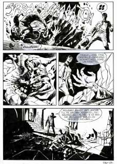 Fabio Celoni - Dylan Dog Speciale # 17 “La fortezza del demone” Tavola 17