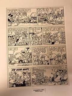 Geerts, Paul / Studio Vandersteen - 1 Original page - Suske en Wiske 225 - De Goalgetter - 1990 | Catawiki