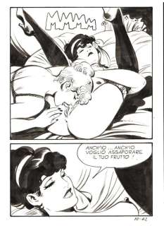 Leone Frollo - 1 Original page - Casino #10 - "Cuore di mamma" - 1985 | Catawiki