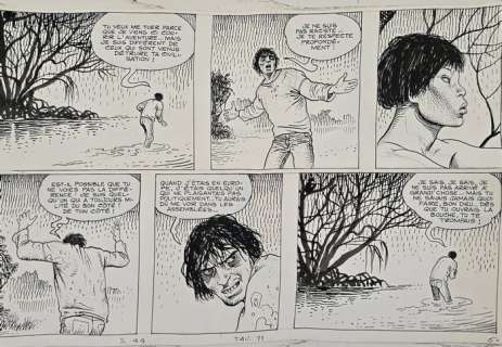 Manara, Milo - 1 Original page - HP e Giuseppe Bergman - Vol 1 - 1980 | Catawiki