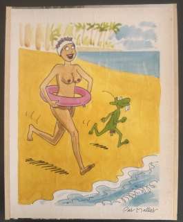 Mallet, Pat - 1 Original drawing - Les Petits hommes verts | Catawiki