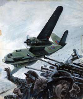 Graham Coton | Battle Picture Library cover #1691 ’Havoc’ (SIGNED) | Illustration Art Gallery