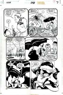 John Beatty Kelley Jones - Batman #548 P 7 (The Origin of the Penguin Retold!) 1997
