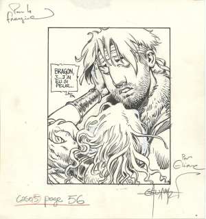 Aouamri | La Quête de l’oiseau du temps, case n°5 de la… | Millon