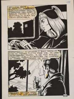 Magnus & Bunker - 1 Original page - Satanik - L’inviato di Mjorek - 1970 | Catawiki