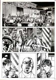 Bigliardo, Daniele - 1 Original page - Dylan Dog - n. 371 "Arriva il Dampyr" | Catawiki