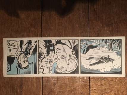 Sprenger, Henk | Original strip  - Piloot Storm  - [’50s] | Catawiki