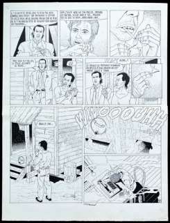 Renaud - 1 Original page - Jessica Blandy T1 - Souviens-toi d’Enola Gay - 1987 | Catawiki
