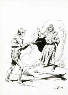 Aurelio "Galep" Galleppini - Rivisitazione Copertina Tex #78