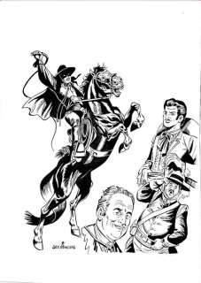 Del Principe, Nicola - 1 Original cover - Zorro - Eroi Tv | Catawiki