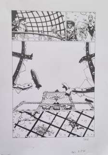 Gess - 1 Original page - La Brigade chimérique - La tête arride - 2012 | Catawiki