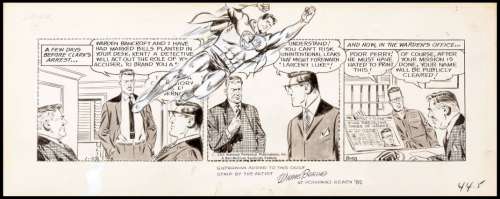 Wayne Boring - SUPERMAN DAILY STRIPS #1965 Strip Art | ComicConnect
