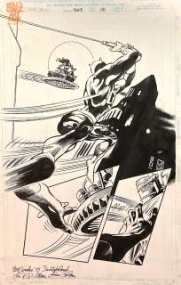 Gene Colan Paul Neary Cam Smith - Daredevil #363 Pg 16 Splash (Marvel, 1997)