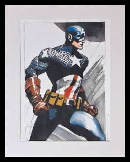 Emma Wildfang - Original Artwork- Captain America | Catawiki
