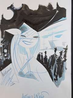 Lapone, Antonio - 1 Original colour page - Welcome to New York City | Catawiki