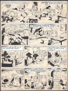 De Moor, Bob - 1 Page originale + album de luxe - De Leeuw van Vlaanderen / Le Lion de Flandre - 1949 | Catawiki