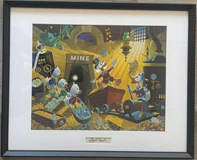 Carl Barks - Rich Find at Inventory Time - No reserve! | Catawiki