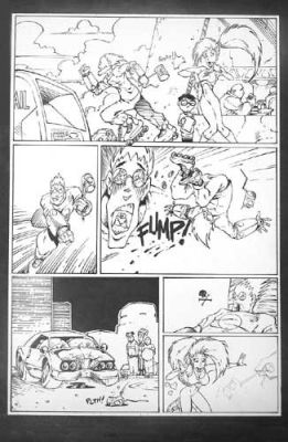 Bill Maus | Bill Maus - Future Girl | ComicArtFans Classifieds