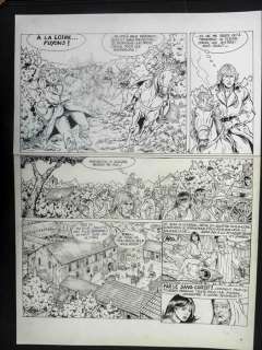 Legein, Pierre - 1 Original page - Dampierre T4 - Le complot de Laval - 1997 | Catawiki