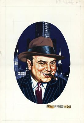 Carles Prunés | Original art: Al Capone – Carles Prunés | Origin Of Comics