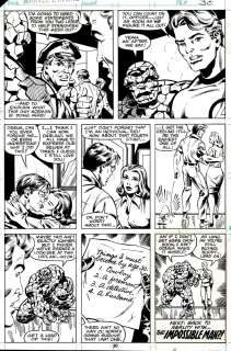 Chic Stone Al Gordon | Marvel Two-in-One #59 P 30 (The Thing & Torch Each in 4 Panels!) 1979) | Romitaman