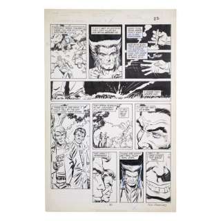 Marvel Comics - Spider-Man Versus Wolverine No. 1 P. 22 by Mark D. Bright and Al Williamson | Propstore