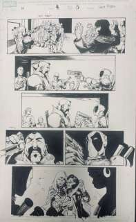 Luca Pizzari (Pencil + Inks) - 1 Original page - Black Knight - Black Knight #4 page 13