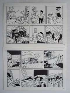 Morjaeu , Luc - 1 Original page - Suske en Wiske 319 - Suske de rat - Page 43 - 2015 | Catawiki