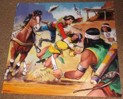 Fabré, Joaqin Chacopino - 1 Original cover - Buffalo Bill - Turmoil in the Valley of the Totems - 1979 | Catawiki