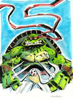Daniel Fernandez Casas - Teenage Mutant Ninja Turtles: Raphael - Original drawing | Catawiki