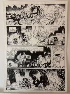 Fourquemin, Xavier - 1 Original page - La Légende du Changeling T4 - Les Lisières de l’ombre - 2011 | Catawiki