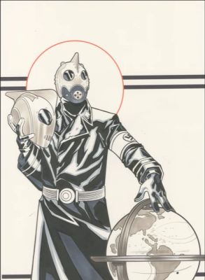 ROCKETEER - DEN OF THIEVES #4 ORIGINAL COVER ART BY DAVID MESSINA | Scott’s Collectables
