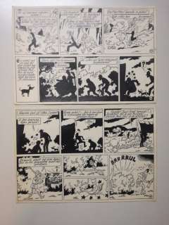 De Moor, Bob - 1 Original page - De Nieuwe avonturen van Tijl Uilenspiegel 4 - De Zwarte ossewagen - 1951 | Catawiki