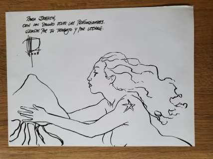 Prado, Miguelanxo - 1 Original drawing - De Profundis - Mermaid - 2008 | Catawiki