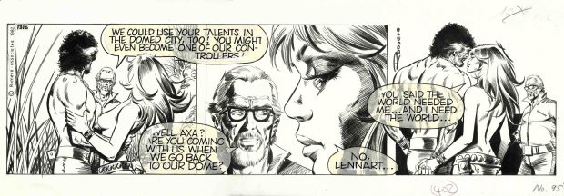 Enric Badia Romero | Axa: The Dwarfed / Original daily strip #1315 – Romero | Origin Of Comics