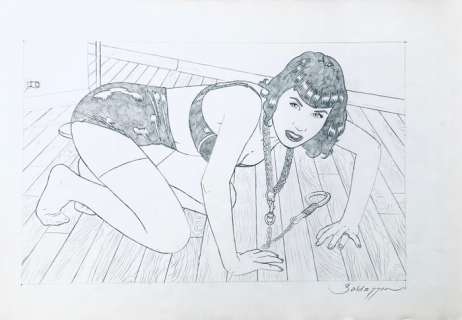 Baldazzini, Roberto - 1 Original drawing - Antonella - 1999 | Catawiki