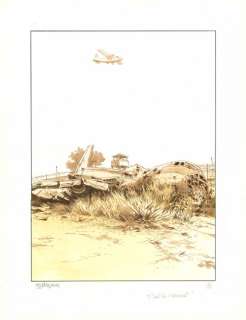 Jean Denis Pendanx - Planche originale n°03 - L‘?il du marabout