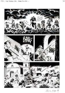 Piccinelli, Alessandro - 3 Original page - Tex Maxi #27 - "i tre fratelli Bill" - 2020 | Catawiki