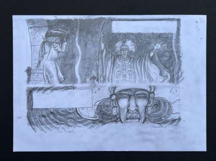 Bosschaert, Jan - 1 Original drawing - Jaguar - 2001 | Catawiki